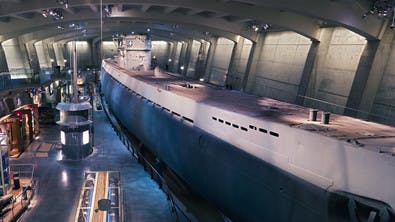 Le sous-marin U505 du Museum of Science and Industry de Chicago