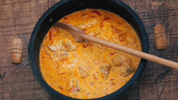 Plat de moqueca de peixe