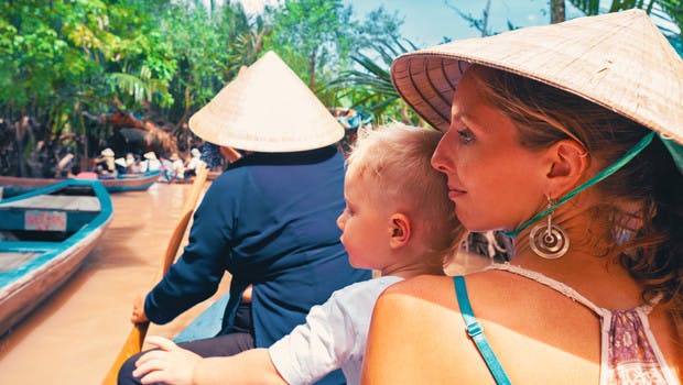 Family travel in Vietnam