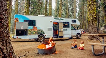 Partir en camping car en famille
