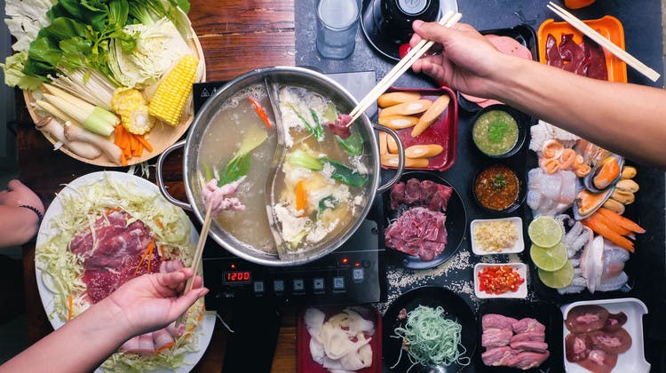 Fondue japonaise ou shabu-shabu