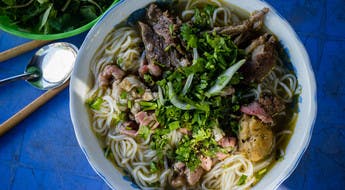 Pho vietnamien à Ho Chi Minh