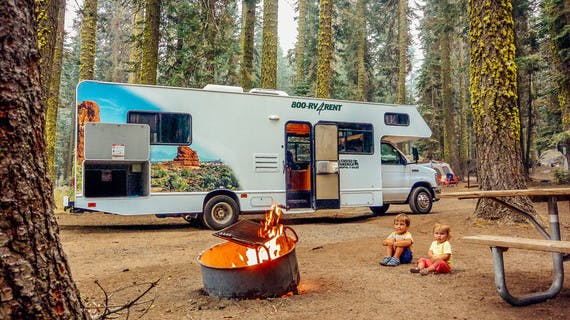 Partir en camping car en famille