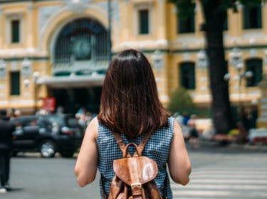 Visite des rues d'Ho Chi Minh