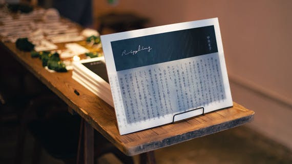 Livre mis à la vente dans la librairie Morioka Shoten à Tokyo