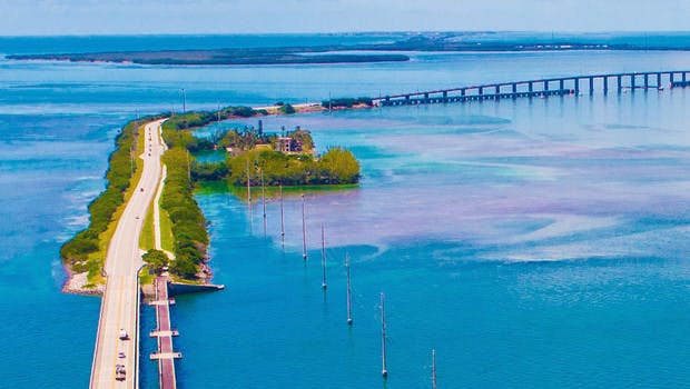 Der Overseas Highway in Florida