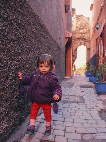 Maroc avec un enfant - Visite des villes