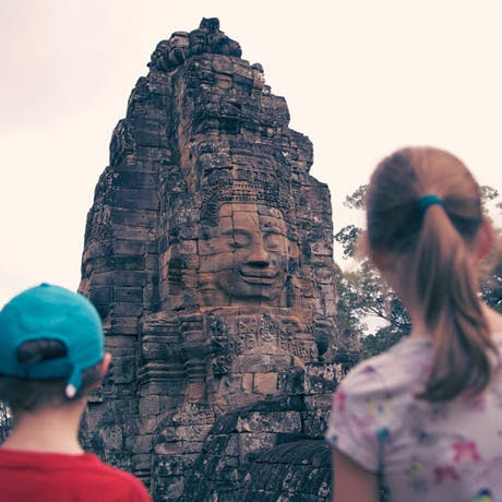 Treasure Hunt in Angkor Wat Temple Complex