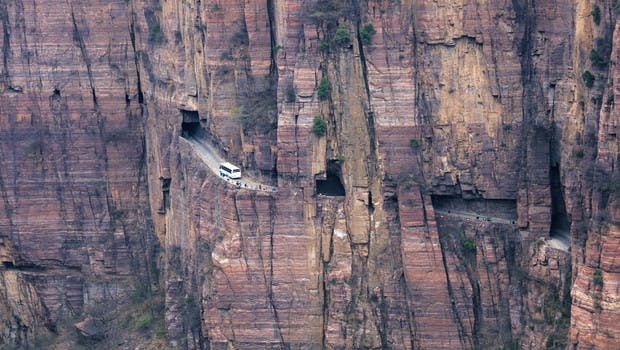 Der Guoliang-Tunnel in China