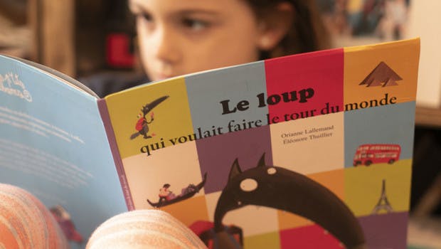 Le loup qui voulait faire le tour du monde - Livre sur le voyage pour les enfants