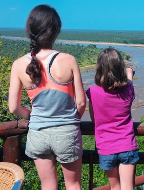 Family travellers in South Africa