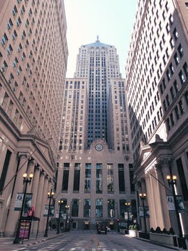Rue du Loop à Chicago