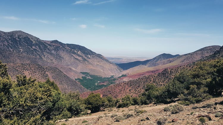 Les vallées du Haut-Atlas au Maroc