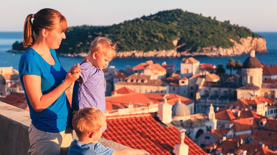 Viajar a Croacia con un bebé
