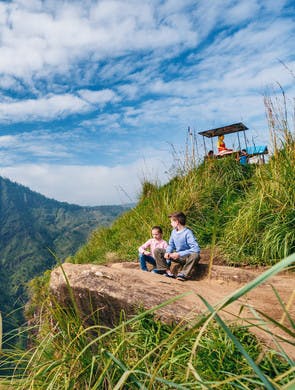 Family travellers in Sri Lanka