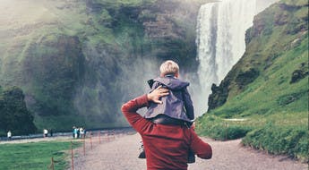 Family travel in Iceland