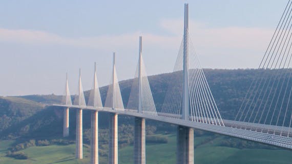 Das Viadukt von Millau