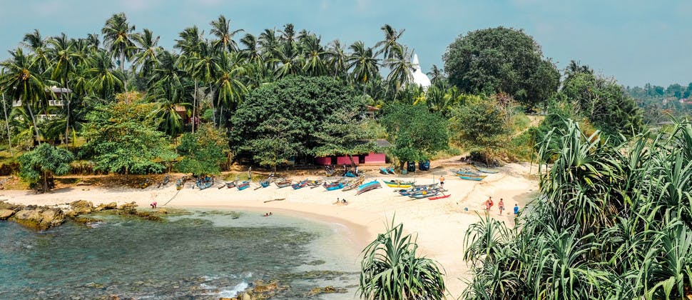 Plage de Nilwella, Sri Lanka