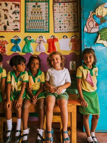 The Miljian Family in Sri Lanka