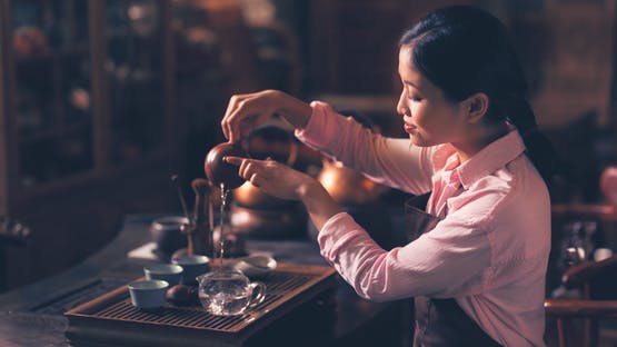 Chinesische Teezeremonie