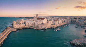 Die kleine Stadt Giovinazzo
