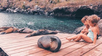Islas Galápagos en familia