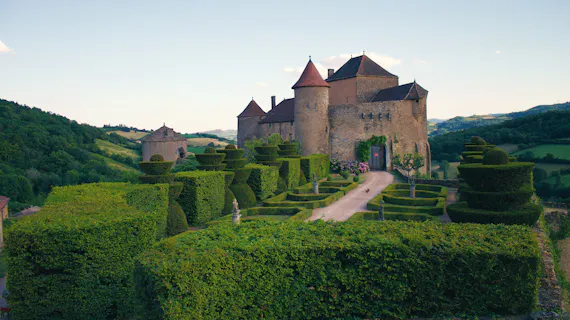 Ein Farmhaus in der Bourgogne