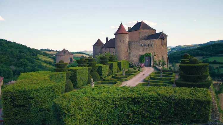 Ein Farmhaus in der Bourgogne