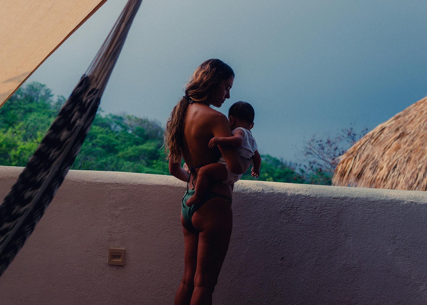 femme avec enfant