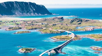 Die Atlantikstraße in Norwegen