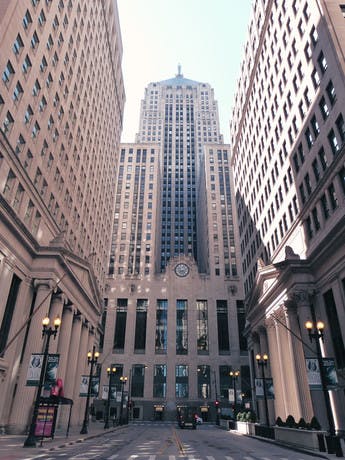 Rue du Loop à Chicago