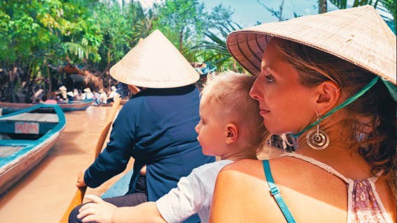 Family travel in Vietnam