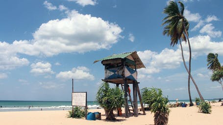 La plage de Nilaveli