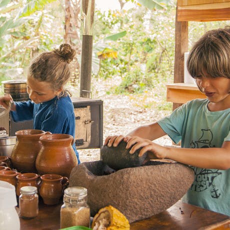 Chocolate-Making Workshop in the Rainforest