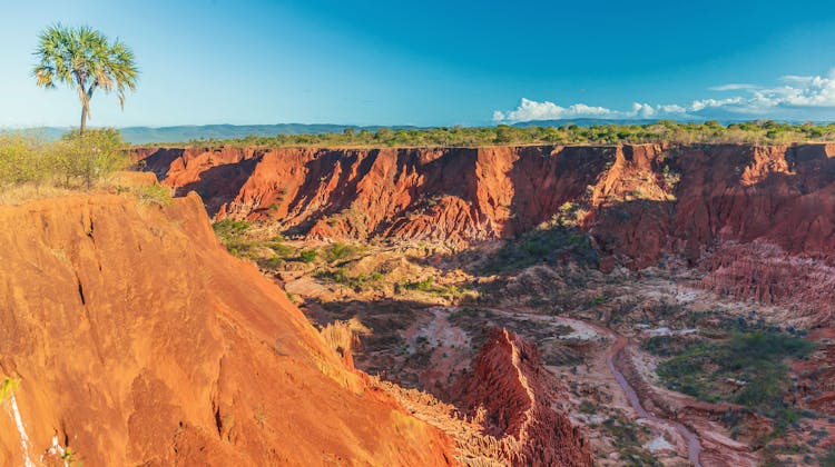 Tsingys rouges de la Montagne d'Ambre à Madagascar