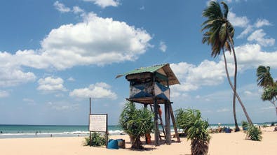 La plage de Nilaveli