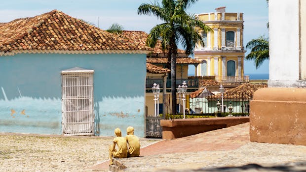 In Kuba ist nicht nur die Musik paradiesisch, sondern auch der Blick auf die Palmen und das Meer
