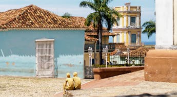 In Kuba ist nicht nur die Musik paradiesisch, sondern auch der Blick auf die Palmen und das Meer