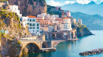 La côte amalfitaine en Italie