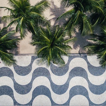 Paseo marítimo en Copacabana