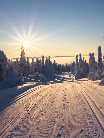 Finlandia en Navidad en familia