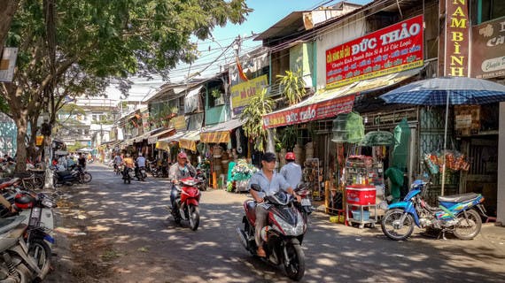 Traverser la rue à Ho Chi Minh