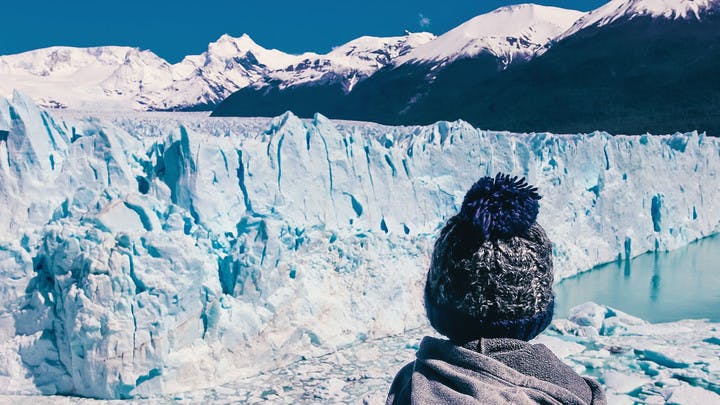 El Perito Moreno en familia
