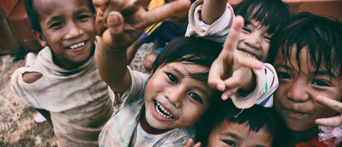 Enfants souriants