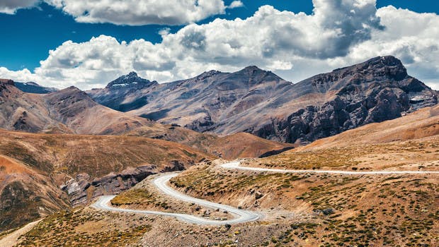Route de Manali-Leh en Inde