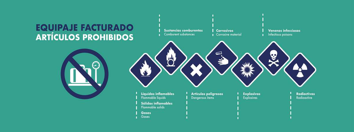 Cosas que no deberíamos llevar en la maleta durante un viaje en avión - Sus  Maletas
