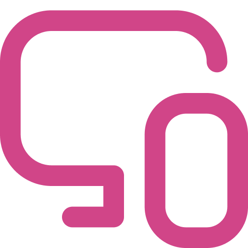Ikon af en pink kassesystem/POS til events