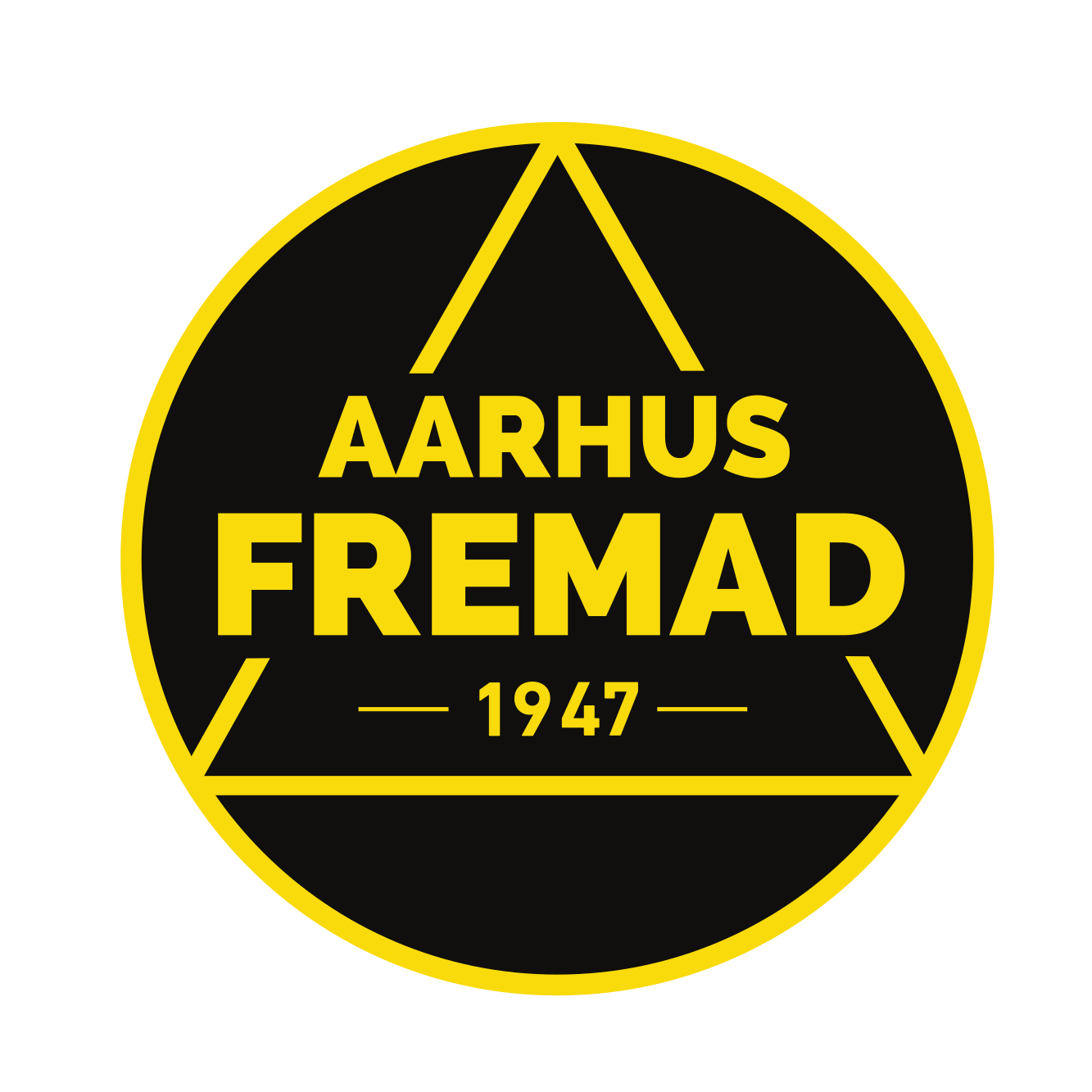 Aarhus Fremad Logo med link til køb af sæsonkort og billetsalg