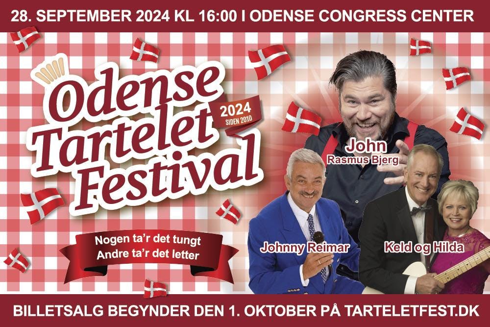 Odense Tarteletfestival 2024 - Link til billetsalg