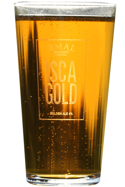 Isaac Brewery's Isca Gold - a 4% Golden Ale